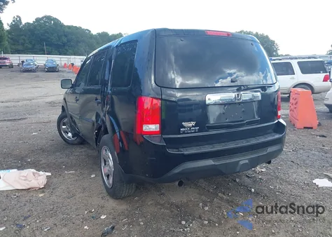 2015 Honda Pilot Lx из США, поврежденный, VIN 5FNYF3H21FB020664